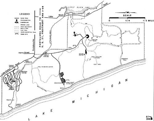 Hoffmaster State Park Trails